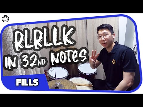 How To Use RLRLLK 32nd Note Fill (Drum Lick Breakdown Series)