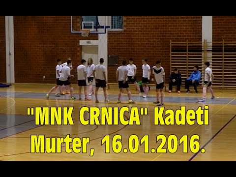 KADETI MNK CRNICE U MURTERU 16.01.2016.