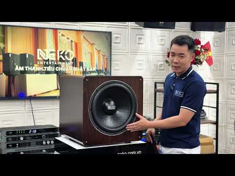 Loa siêu trầm điện bass 40 cho hệ thống karaoke gia đình Neko NA140S