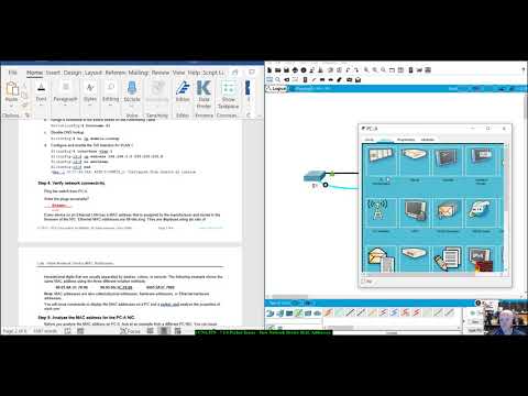 CCNA ITN - 7.2.7 - View Netowork Device MAC Addresses (Packet Tracer Version)
