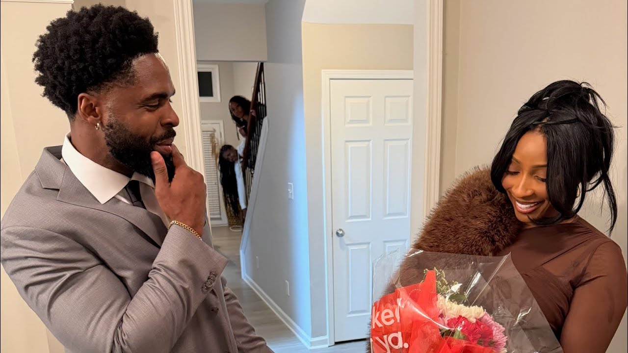 Joel picks Sharra up and can’t keep his eyes off her dress & Brooke has plans 