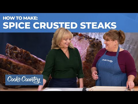 How to Make Impressive Spice-Crusted Steaks
