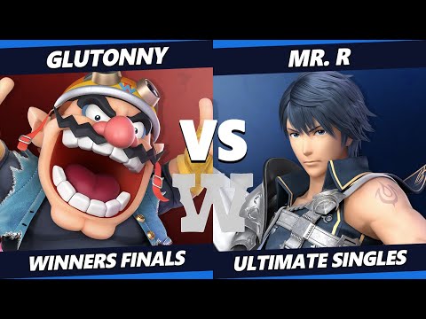 ULTIMATE WANTED 3 Winners Finals - Mr. R (Chrom) Vs. Glutonny (Wario) SSBU Ultimate Tournament