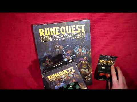 RuneQuest Durchgeblättert Folge 1 - Grundregelwerk-Crowdfundingmaterial (1/2)