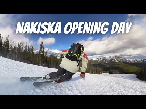 First Chair & Fresh Turns - Nakiska Ski Area is OPEN!