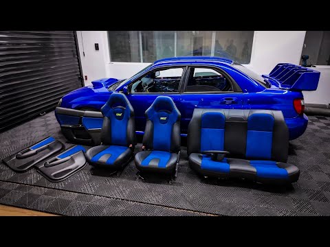 ΝΕΟ ΣΑΛΟΝΙ STI ΣΤΟ SUBARU IMPREZA ΜΕ ALCANTARA! ΑΚΡΑΙΟ ΑΠΟΤΕΛΕΣΜΑ 🔥