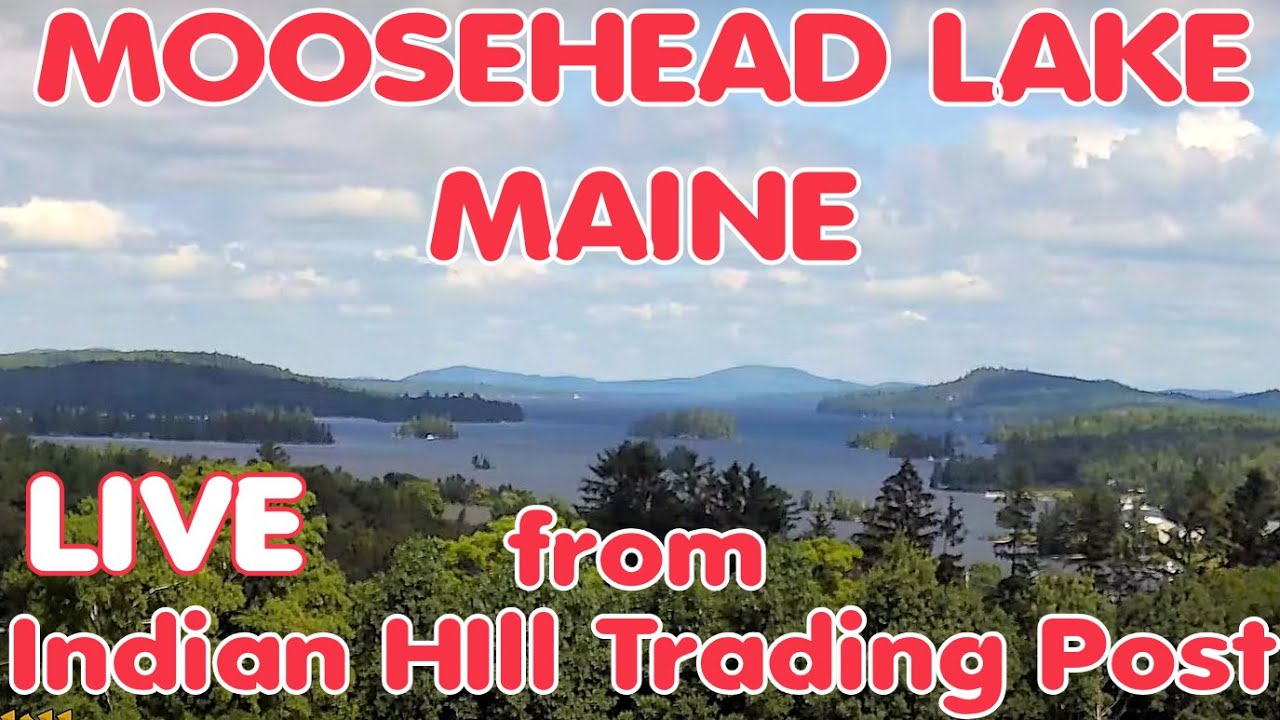 Live webcam view of Moosehead Lake Panorama