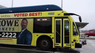 Pace Bus: Chicago Heights bound Axess BRT CNG 20504 Rt.352 leaving 95th-Dan Ryan
