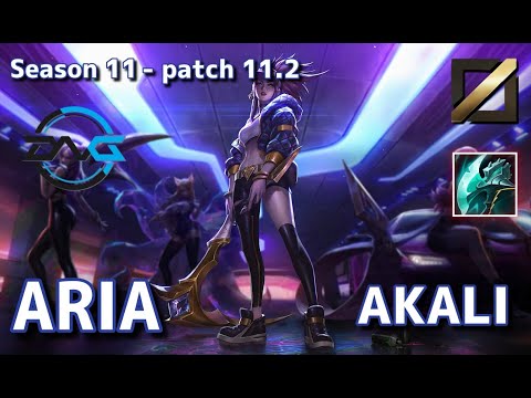 【韓国サーバー/GM】DFM Aria アカリ(Akali) VS ヴィエゴ(Viego) MID - Patch11.2 KR Ranked【LoL】