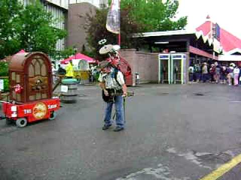 TNT ACDC cover, my cute kid at the Calgary Stampede!
