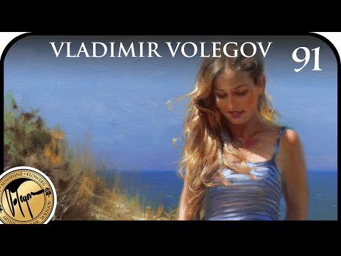 Time Lapse Oil Painting Walk in Dunes of Angelholm Volegov