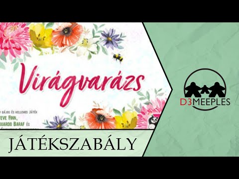 JÁTÉKSZABÁLY: VIRÁGVARÁZS - d3meeples