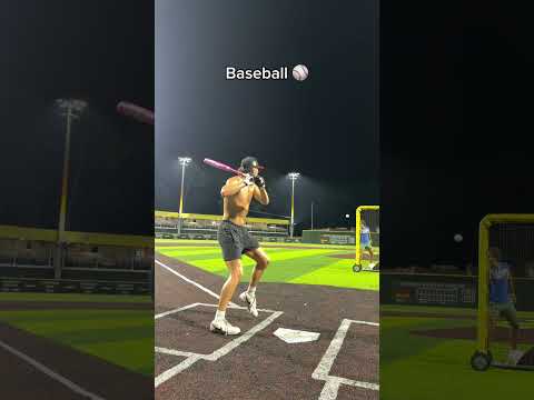 Drew hitting tanks with different sports balls! #slowpitchsoftball #baseball #homerun #futbol