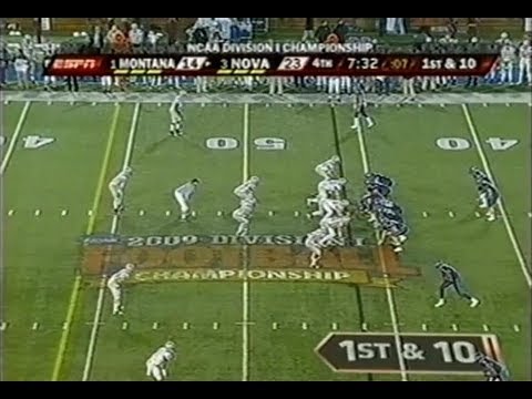 2009 NCAA FCS Championship - Villanova vs Montana