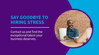 Tired of the Hiring Hassle Let PrideStaff Take the Weight Off Your Shoulders!