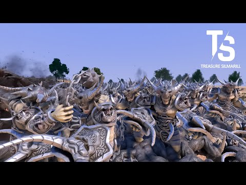 15.000 Giant Ogres vs 15.000 Giant Cyclops- Ultimate Epic Battle Simulator 2- UEBS 2