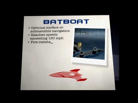 Batman Files The BatBoat