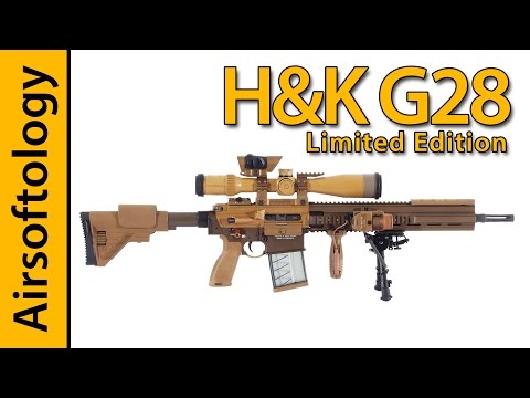 HK G28 Designiated Marksman Rifle 2015 Special Edition Review | Airsoftology