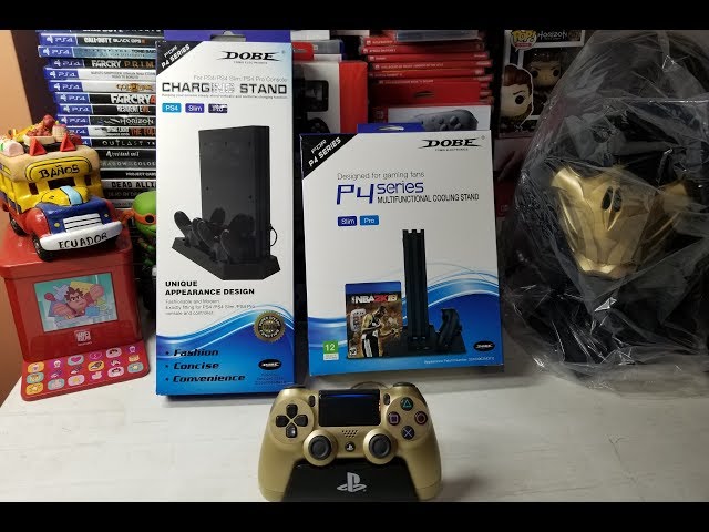 Vídeo relacionado con LeSB Playstation 4 Slim Soporte Vertical para PS4 Slim Consola, Negro