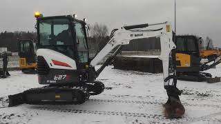 Купить мини-экскаватор Bobcat E27 z 2021r 1000mtg hydrauliczne szybkozłącze - Изображение 4 | Machineryline LV Мини-экскаватор Bobcat E27 z 2021r 1000mtg hydrauliczne szybkozłącze | Изображение 4 - Machineryline