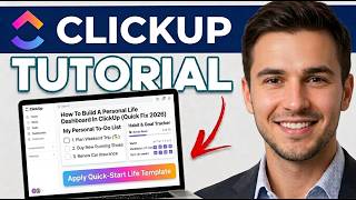 How To Build A Personal Life Dashboard In ClickUp (Quick Fix 2026)