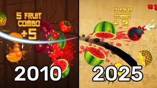 Evolution Of Fruit Ninja Games 2010-2025