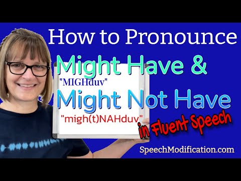 Fluent Speaking Practice: Might Have (might've), Might Not Have (might not've) - YouTube
