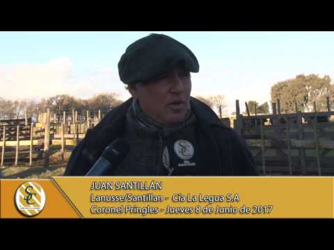08-06-17- Juan Santillán - Compañía La Legua S.A -  Lanusse/Santillan - C. Pringles