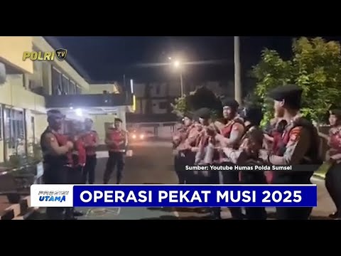POLRES LUBUKLINGGAU MENGGELAR PATROLI MALAM DAN RAZIA PENYAKIT MASYARAKAT PEKAT 2025
