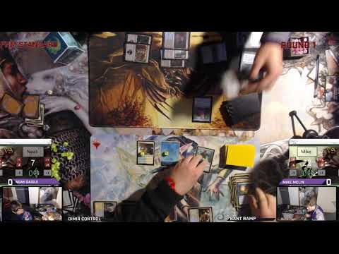 FNM Standard 11/15 Round 1 | Mike McLin (Bant Ramp) vs. Noah Daigle (Dimir Control)
