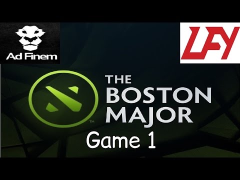 Ad Finem vs LFY - Game 1 - Boston Major - QF Ro8 - Highlights