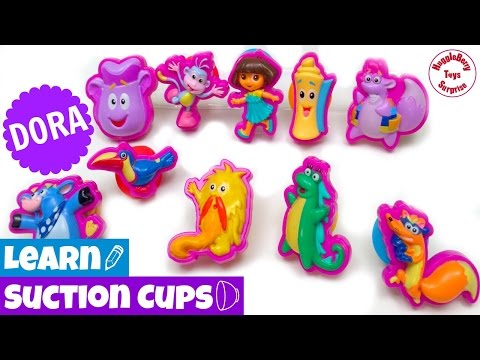 Nickelodeon Surprise DORA - Dora the Explorer - BOOTS and MAP - Learn Colors Matching Video