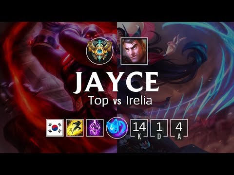 Jayce Top vs Irelia - KR Challenger Patch 8.8