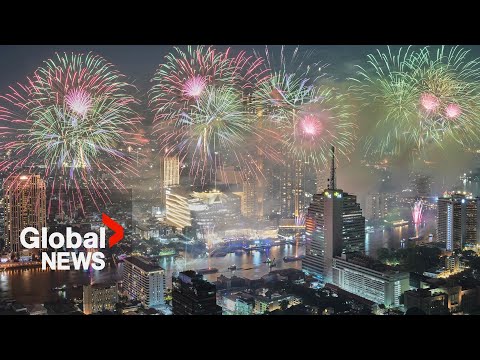 New Year's 2026: Thailand puts on stunning fireworks show in Bangkok