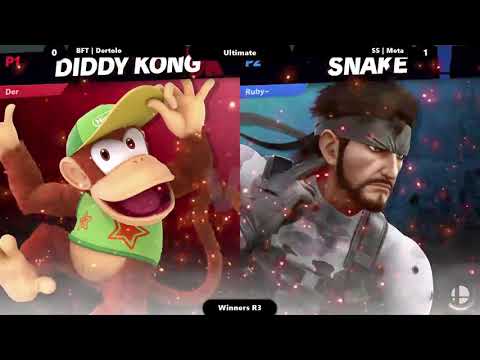 DMU#26 - BFT | Dertolo (Diddy Kong) vs Meta (Snake) - Winners Semis