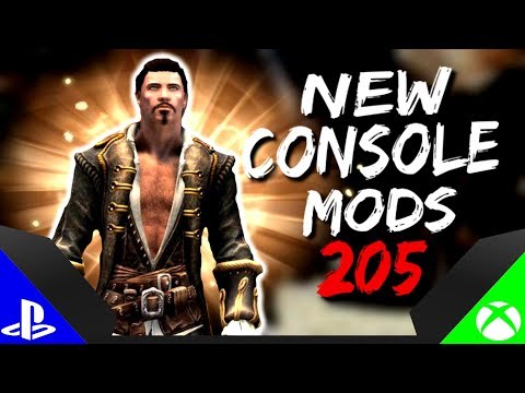 Skyrim Special Edition: ▶️5 BRAND NEW CONSOLE MODS◀️ #205 (PS4/XB1/PC)