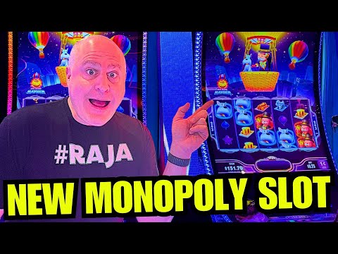 ROLLING THE DICE WITH MAX BETS ON THE NEW MONOPOLY SLOT!