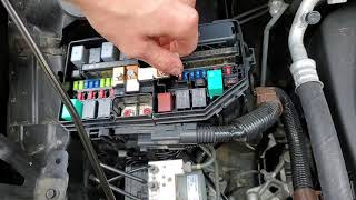 2016 Honda Pilot AC Relay & AC Fuse