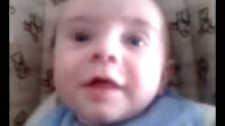 preview picture of video 'gabe at four months old'