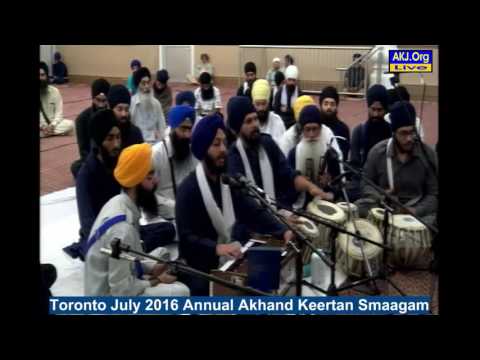 079 Toronto July 2016 Friday PM - Bhai Simratpal Singh Jee Ludhiana