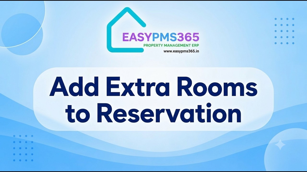 Add Extra Rooms to Reservations