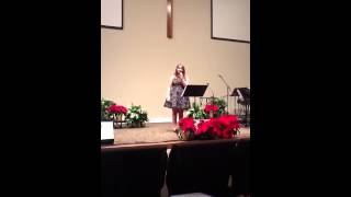 Bailey singing There You'll Be