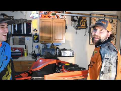 Preseason snowmobile maintenance