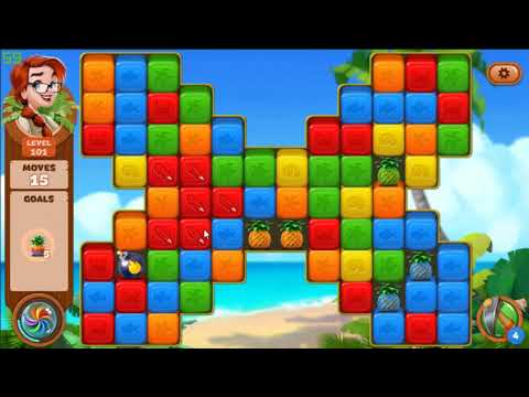 Lost Island Blast Adventure level 101