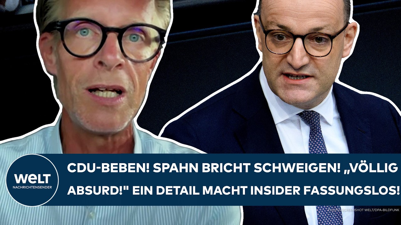 DEUTSCHLAND: Eklat um CDU-Mann Jens Spahn! Polit-Insider verrät! "Die Hütte brennt!"