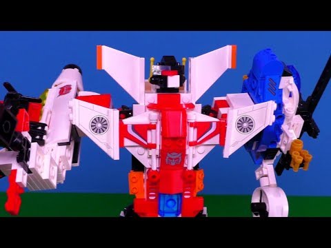 Transformers toys. 6 in 1. Parody Egg Surprise Lego Toys ✈️ 🚁 🚀 Video