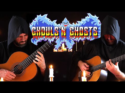 Super Ghouls & Ghosts - Stage 1 "Haunted Graveyard" - Super Guitar Bros