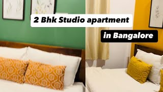 Airbnb in Bangalore | 2 BHK studio apartment in Bangalore Review