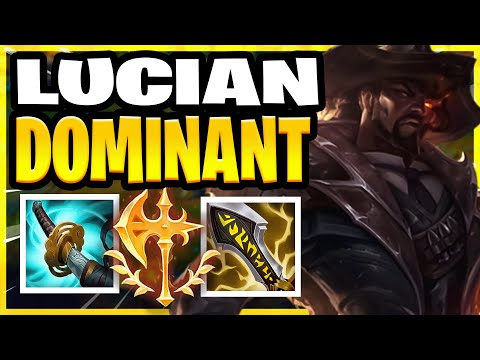 Lucian is so DOMINANT in Wild Rift! Lucian Build & Gameplay!