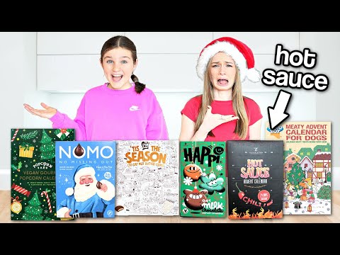 LAST TO STOP EATING Advent Calendars WINS $1,000! | Family Fizz